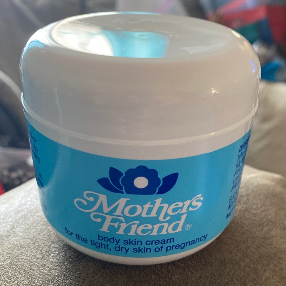 Mothers Friend Body Skin Cream for Tight Dry Skin of Pregnancy 4 oz. New